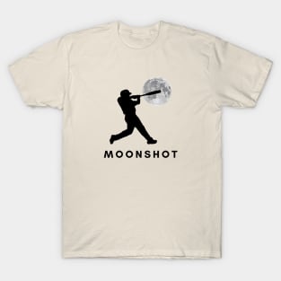 Moonshot- a towering homerun baseball design T-Shirt